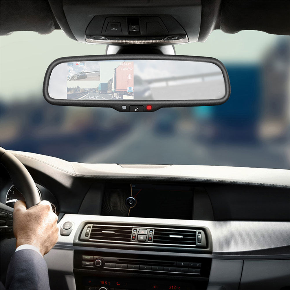 Anti Glare Car Rearview Mirror Film - Folia ochronna na lusterko wsteczne, duży