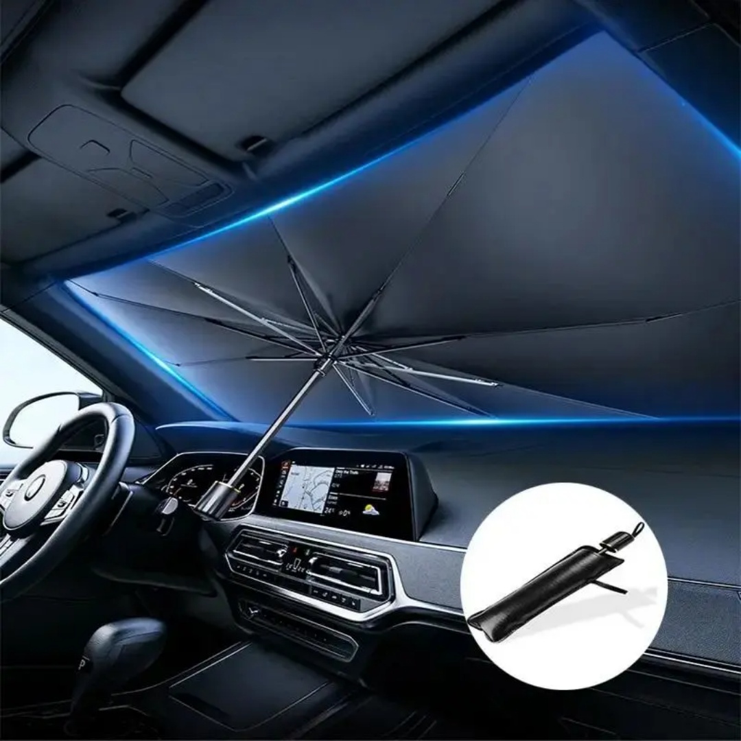 Parasolka przeciwsłoneczna na  – Car Sunshade Windshield Umbrella Foldable recenzja i cena