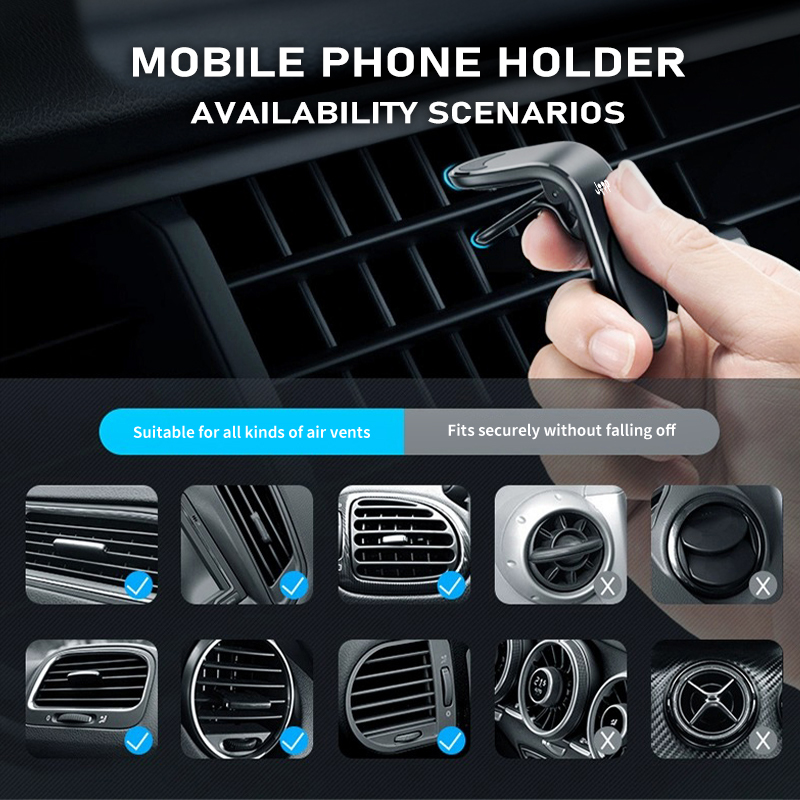 Samochodowy klips wentylacyjny – Magnetic Phone Holder For Car Vent recenzja i cena