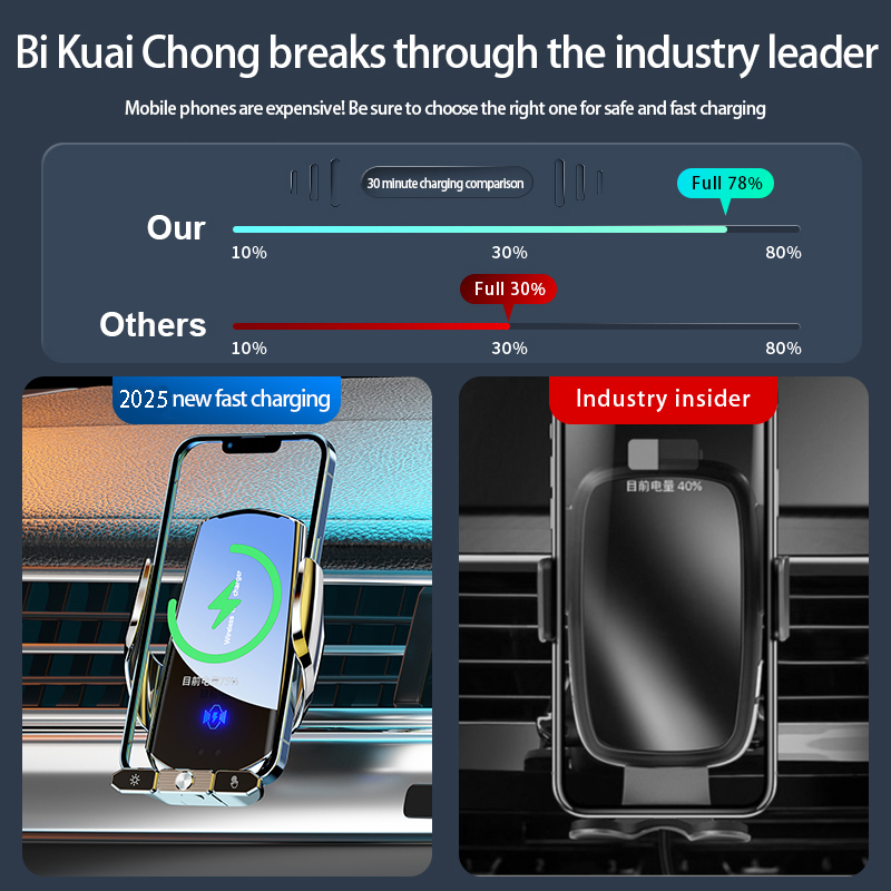 Bezprzewodowa ładowarka samoch – Magnetic Phone Holder For Car Vent recenzja i cena