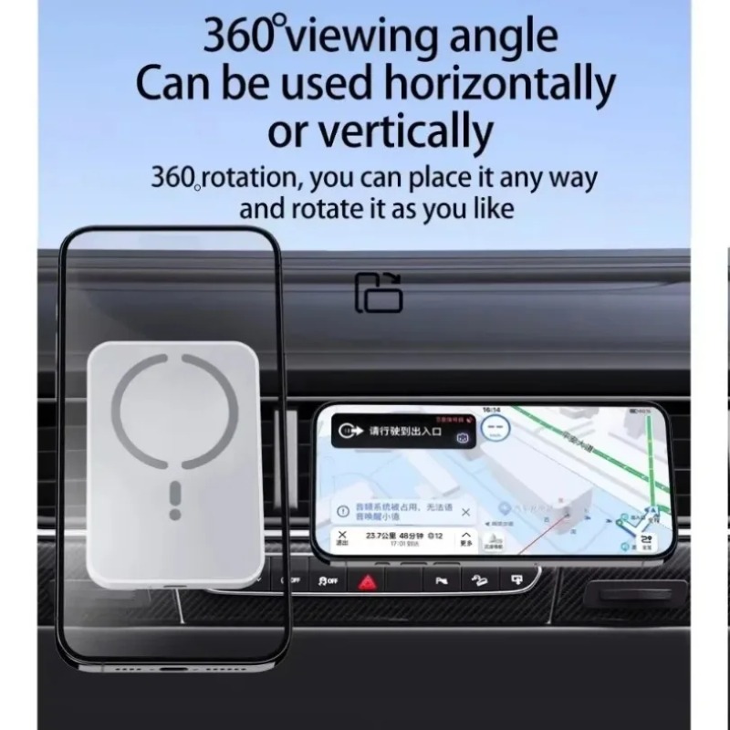 Magnetyczna bezprzewodowa łado – Wireless Car Charger Mount Fast Charging recenzja i cena
