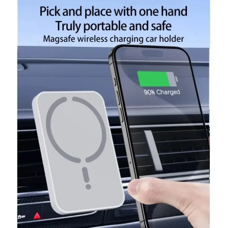Magnetyczna bezprzewodowa łado – Wireless Car Charger Mount Fast Charging recenzja i cena