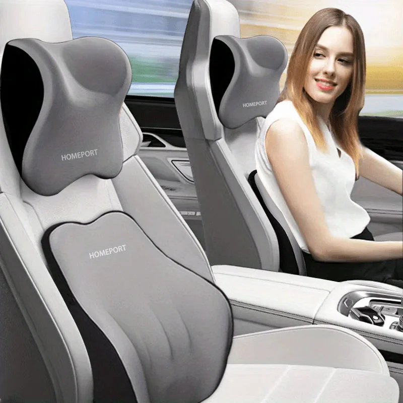 Zestaw zagłówków z pianki samo – Memory Foam Car Neck Pillow Lumbar Support recenzja i cena