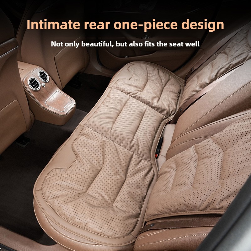 Miękkie skórzane pokrowce na f – Leather Car Seat Covers Full Set Universal recenzja i cena