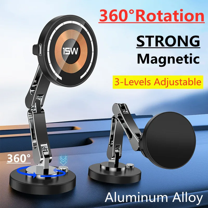 Magnetyczna bezprzewodowa łado – Wireless Car Charger Mount Fast Charging recenzja i cena