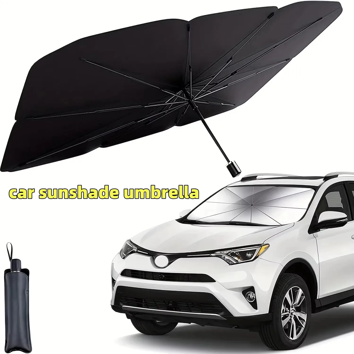 Wielofunkcyjne, wygodne, skład – Car Sunshade Windshield Umbrella Foldable recenzja i cena