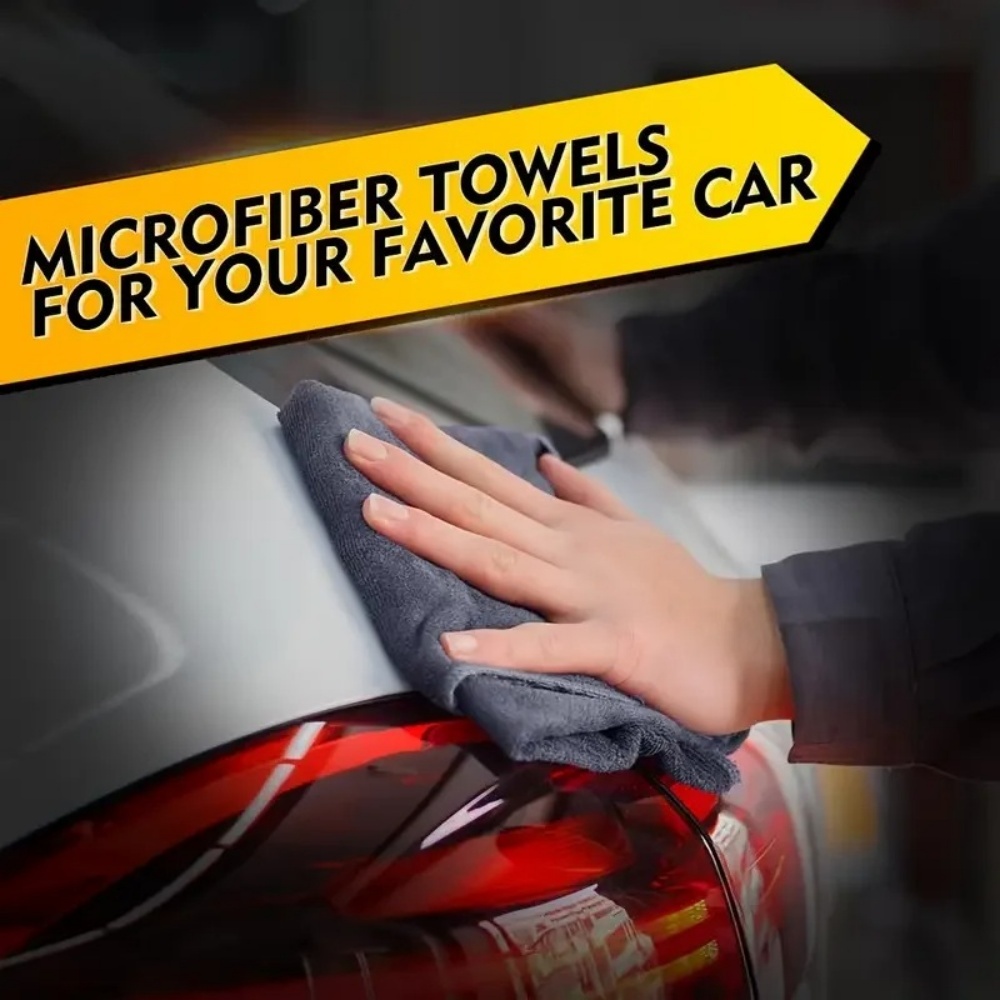 Czarna ściereczka z mikrofibry – Microfiber Car Drying Towel Super Absorbent recenzja i cena