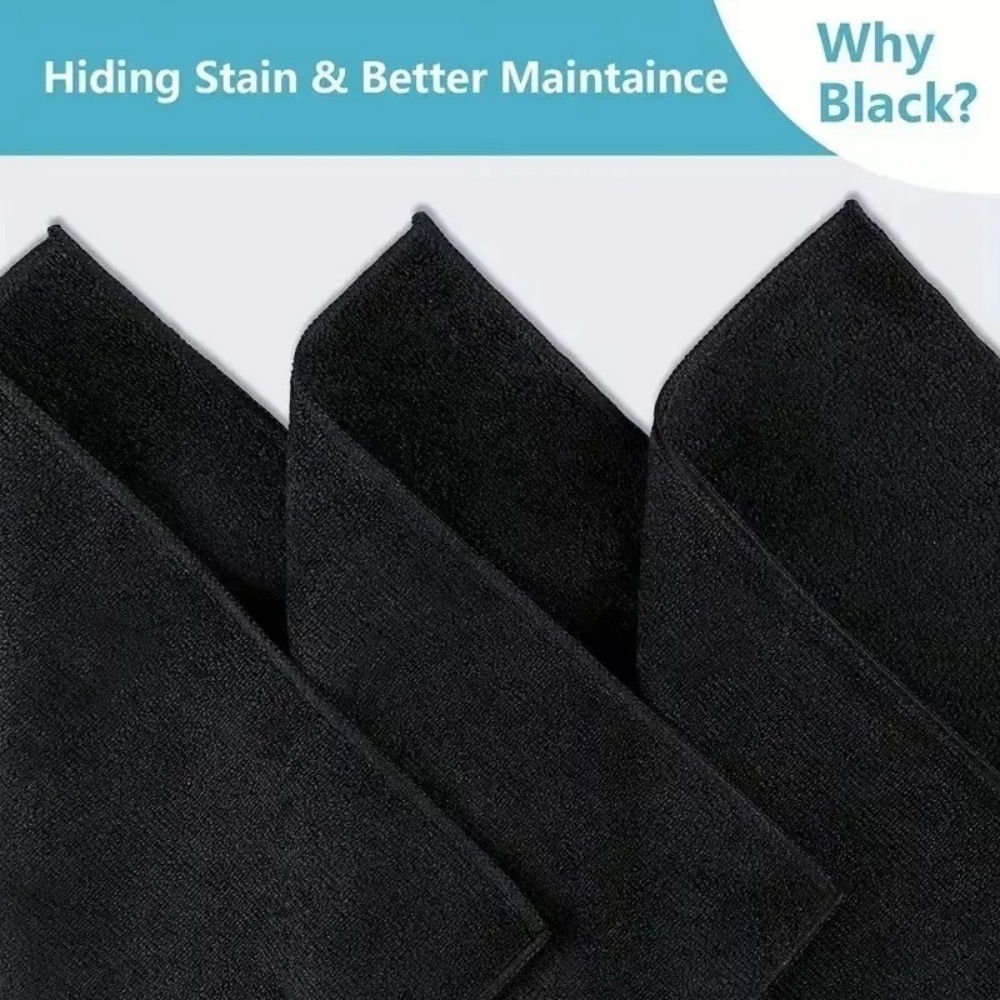 Czarna ściereczka z mikrofibry – Microfiber Car Drying Towel Super Absorbent recenzja i cena