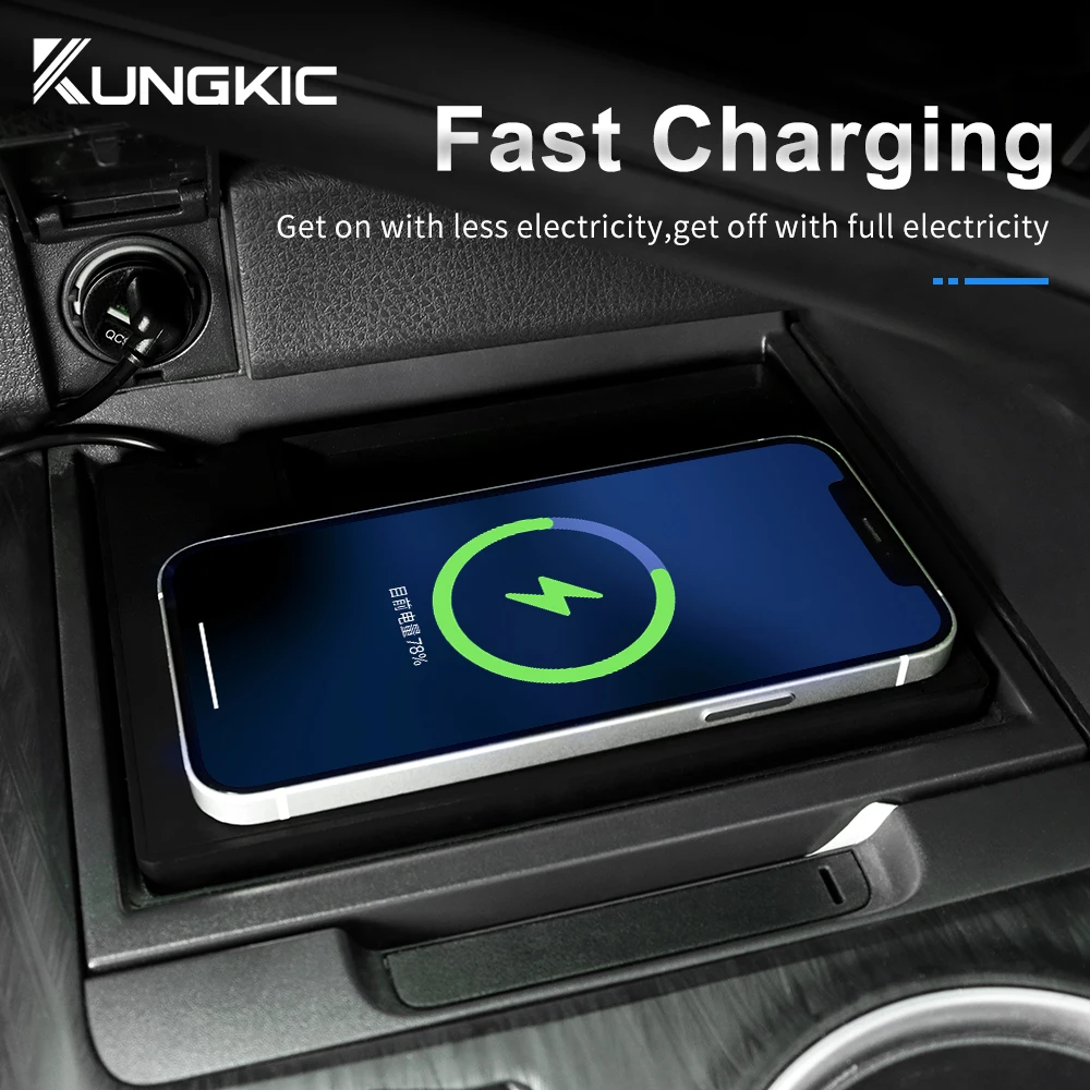 Bezprzewodowa ładowarka samoch – Wireless Car Charger Mount Fast Charging recenzja i cena
