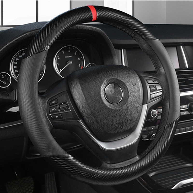 Moda Uniwersalny pokrowiec na  – Car Steering Wheel Cover Anti Slip Breathable recenzja i cena