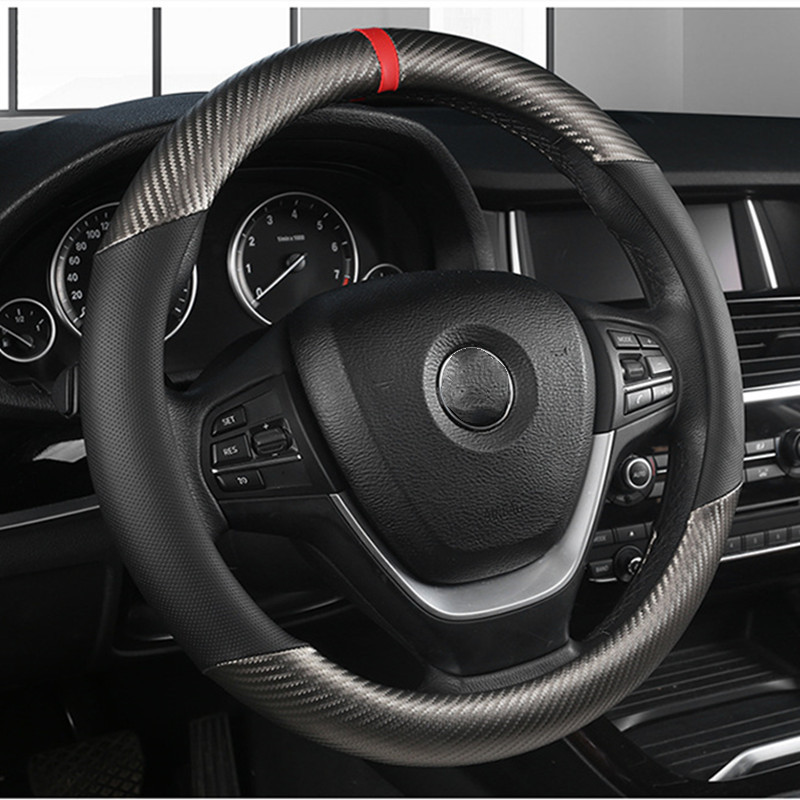 Moda Uniwersalny pokrowiec na  – Car Steering Wheel Cover Anti Slip Breathable recenzja i cena