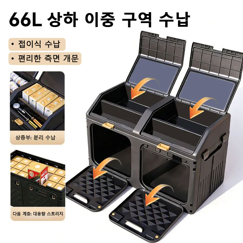Ulepszony Składany Pojemnik do – Car Trunk Organizer Foldable Storage Box recenzja i cena