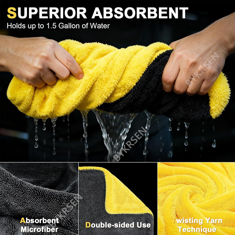 Ręcznik do mycia samochodu z m – Microfiber Car Drying Towel Super Absorbent recenzja i cena