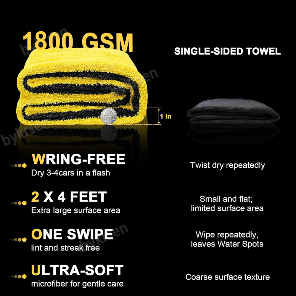 Ręcznik do mycia samochodu z m – Microfiber Car Drying Towel Super Absorbent recenzja i cena